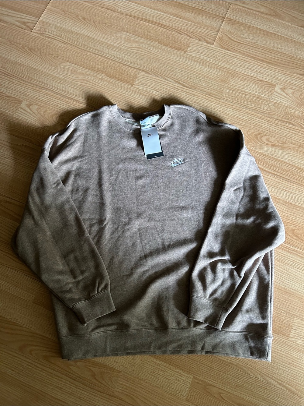 NWT Nike Sportswear Brown Club Fleece Pullover Women’s XXL